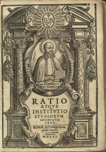 Ratio Studiorum - odgojni i nastavni plan isusovačkoga reda za obrazovanje mladeži (1599.)